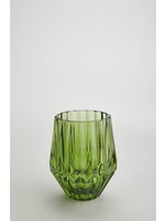 VERTICAL GREEN CANDLE HOLDER