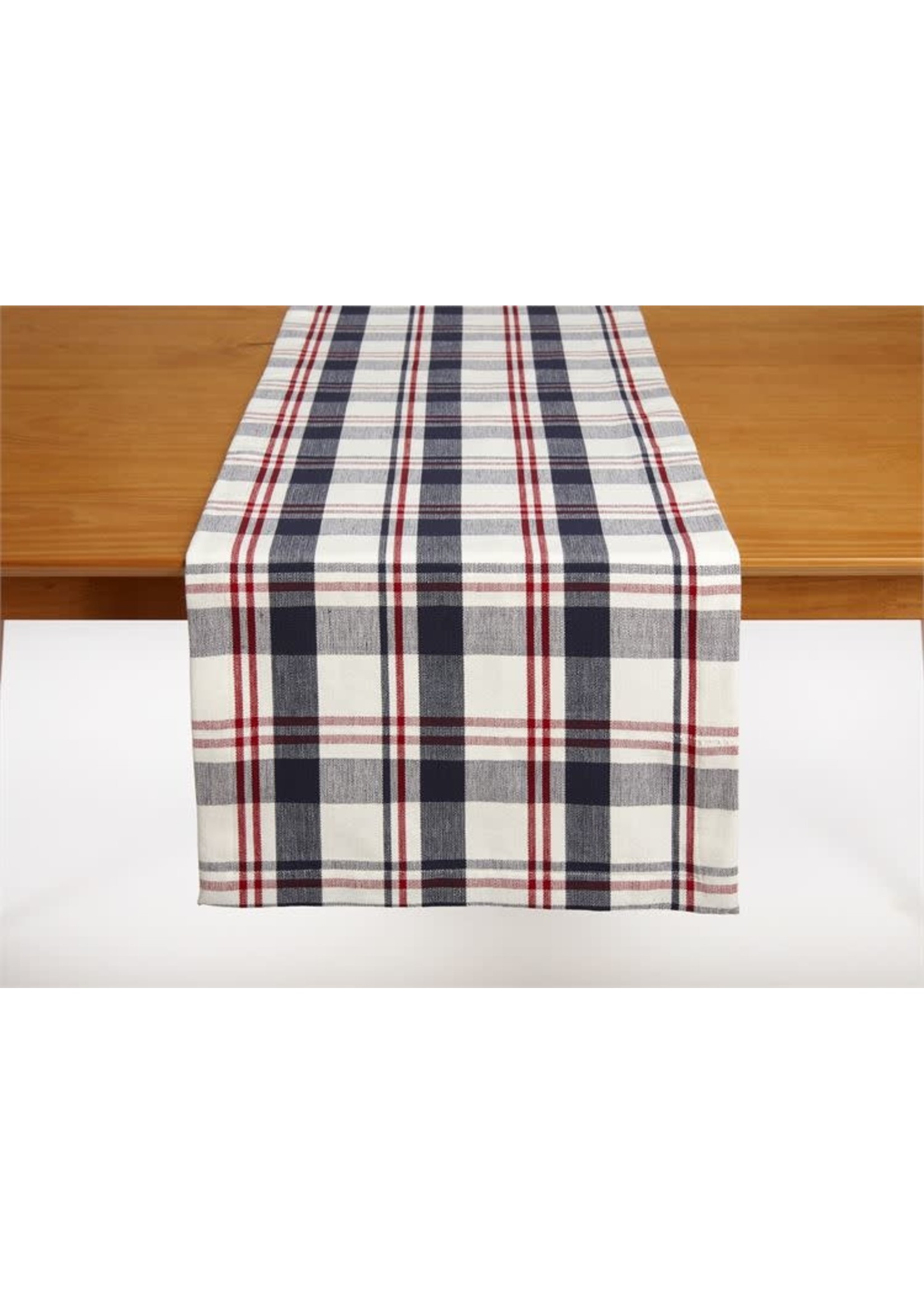 SAWYER PLAID TABLE RUNNER