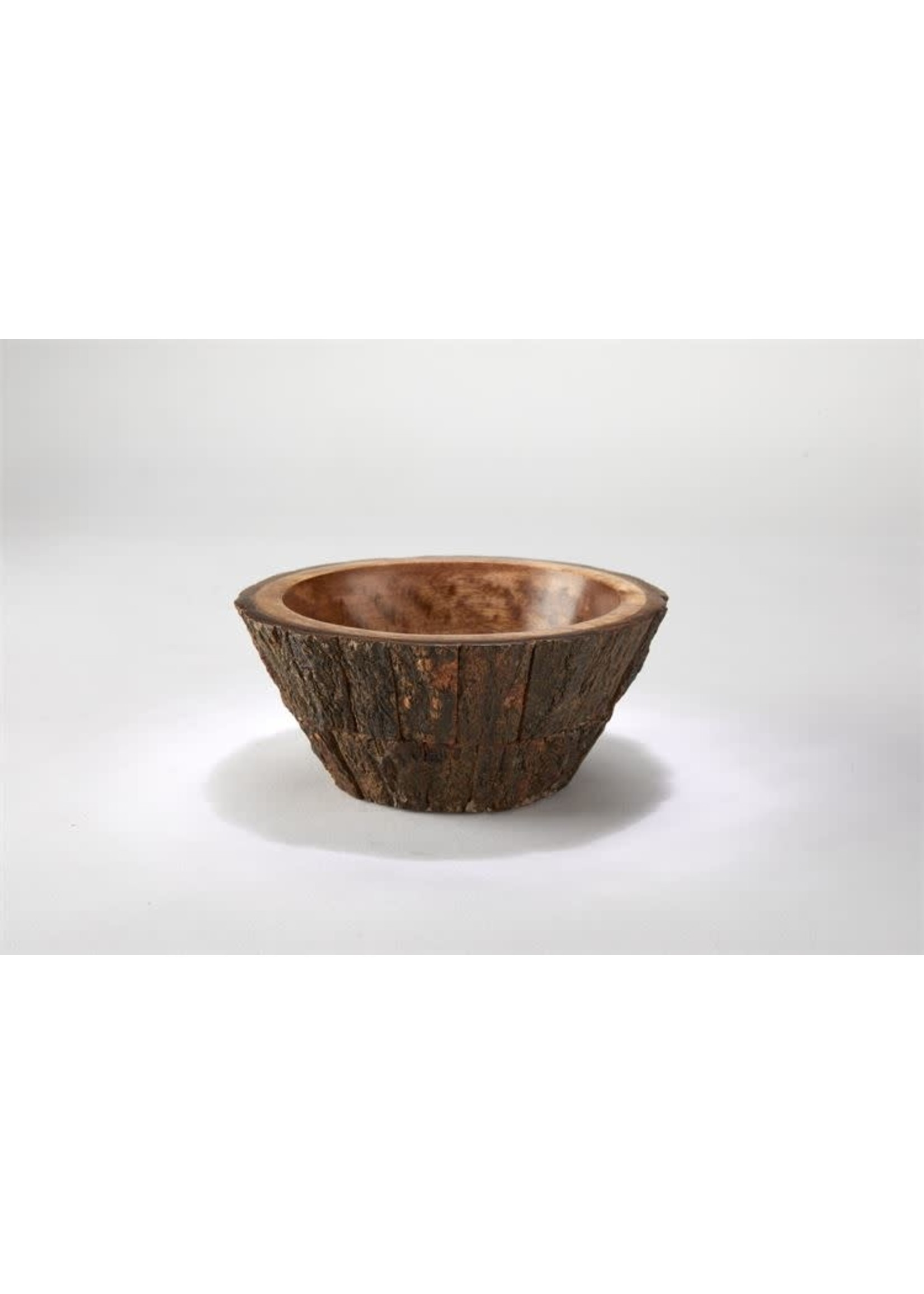 SMALL BARK EDGE SERVING BOWL