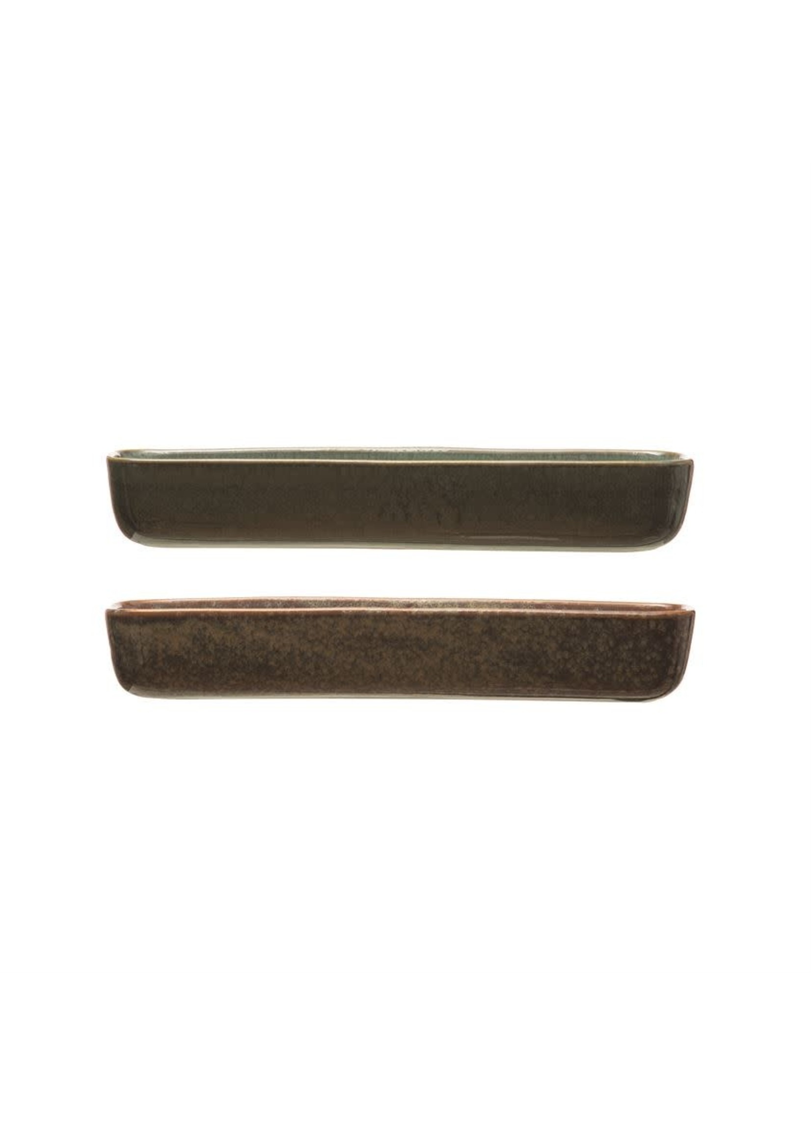 BLOOMINGVILLE STONEWARE CRACKER TRAY