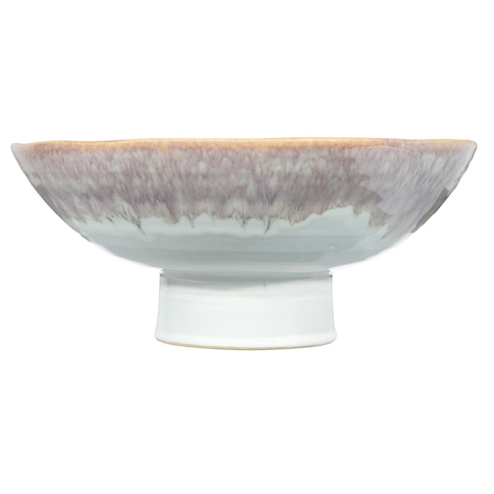 BLOOMINGVILLE FOOTED STONEWARE BOWL