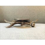 SMALL ANTLER CANDLE HOLDER