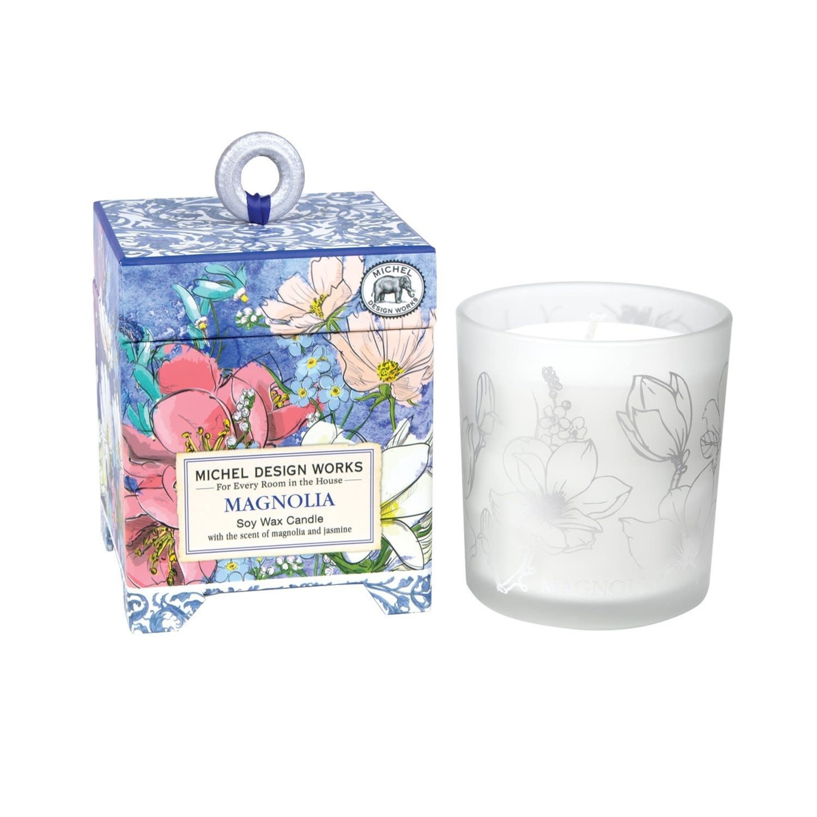 MICHELE DESIGN WORKS MAGNOLIA SOY WAX CANDLE