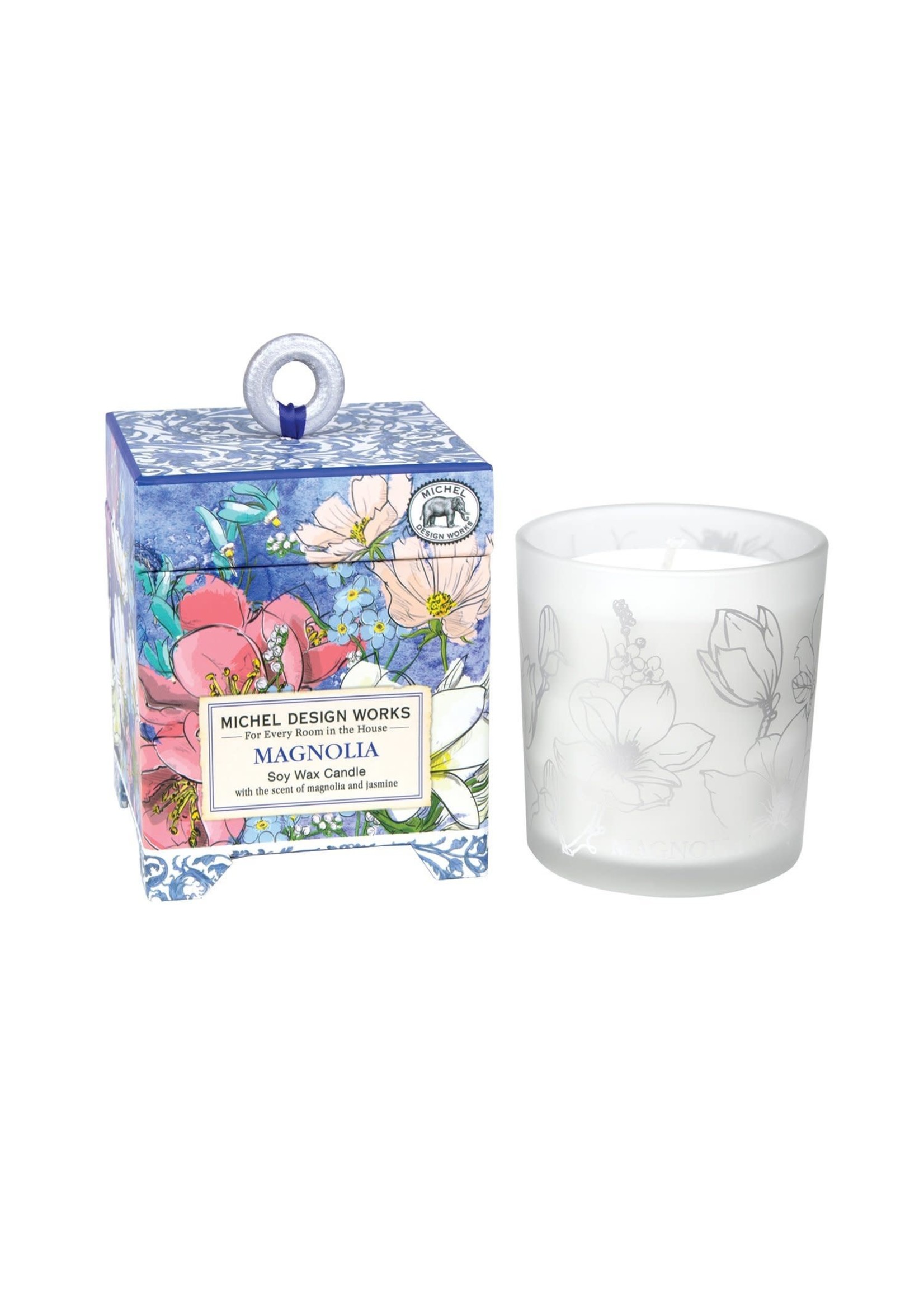 MICHELE DESIGN WORKS MAGNOLIA SOY WAX CANDLE