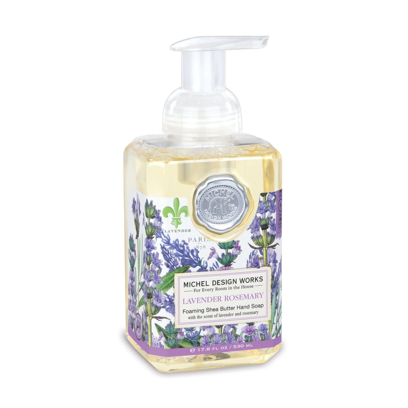 MICHELE DESIGN WORKS LAVENDER ROSEMARY FOAMING HAND SOAP