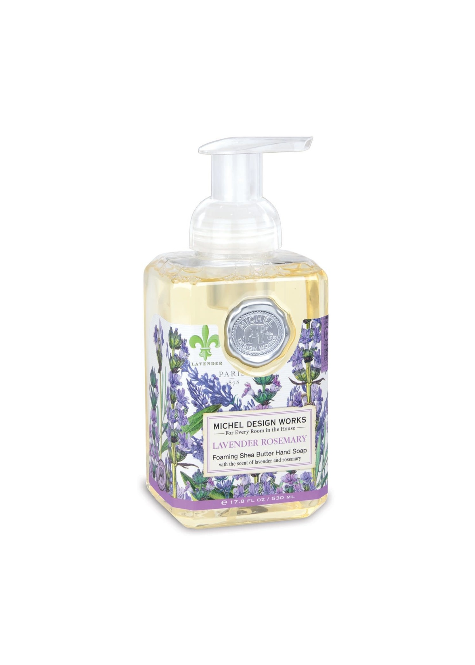 MICHELE DESIGN WORKS LAVENDER ROSEMARY FOAMING HAND SOAP