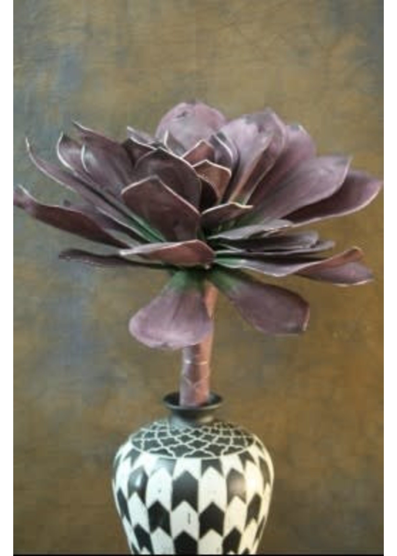 PURPLE FOAM FLOWER