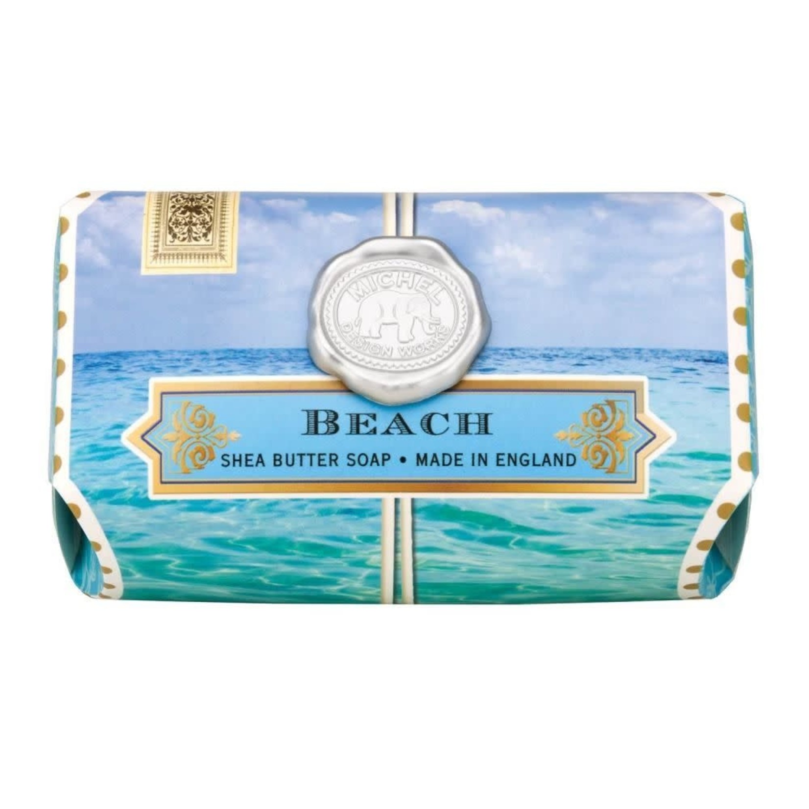 MICHELE DESIGN WORKS BEACH LARGE BATH SOAP BAR