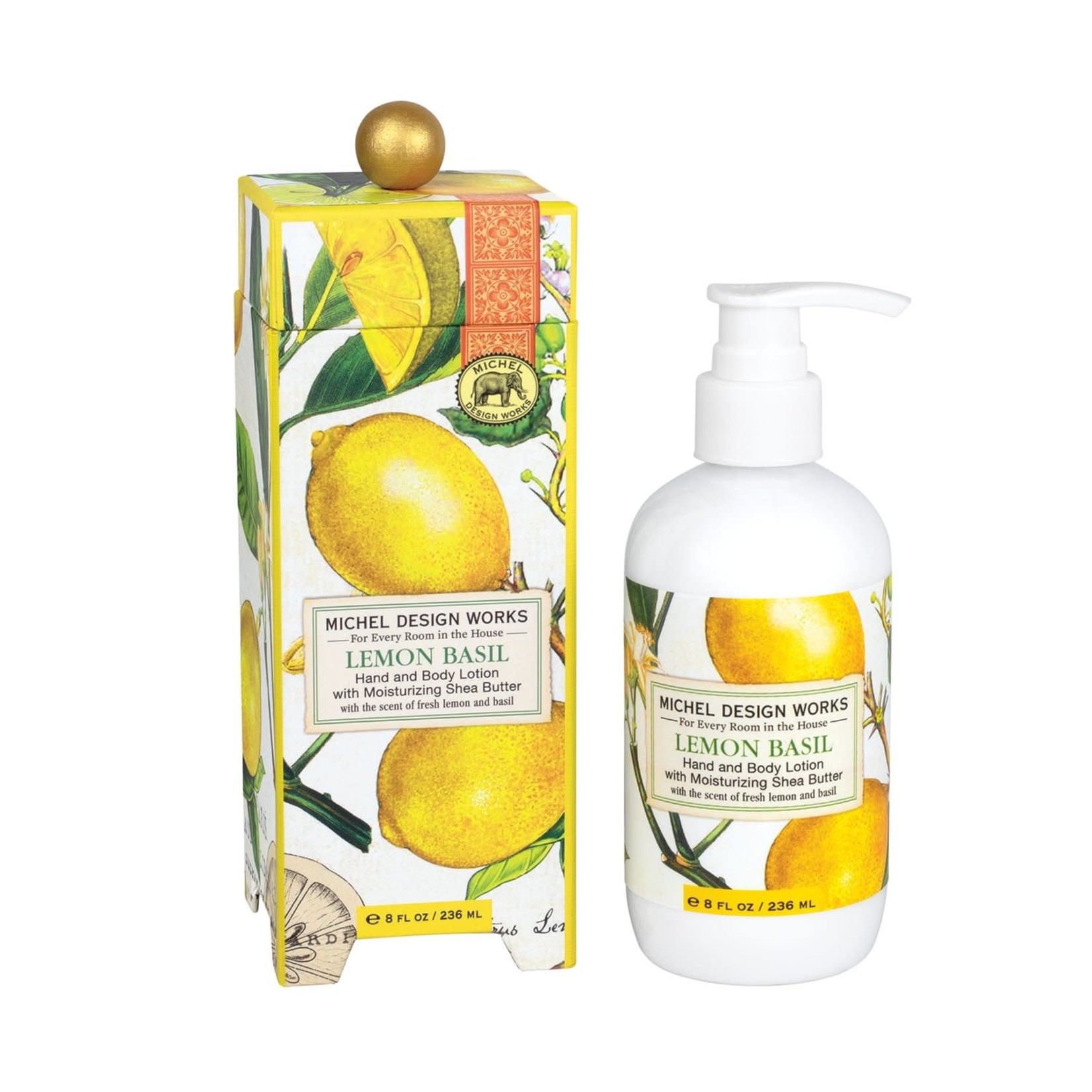 MICHELE DESIGN WORKS LEMON BASIL LOTION