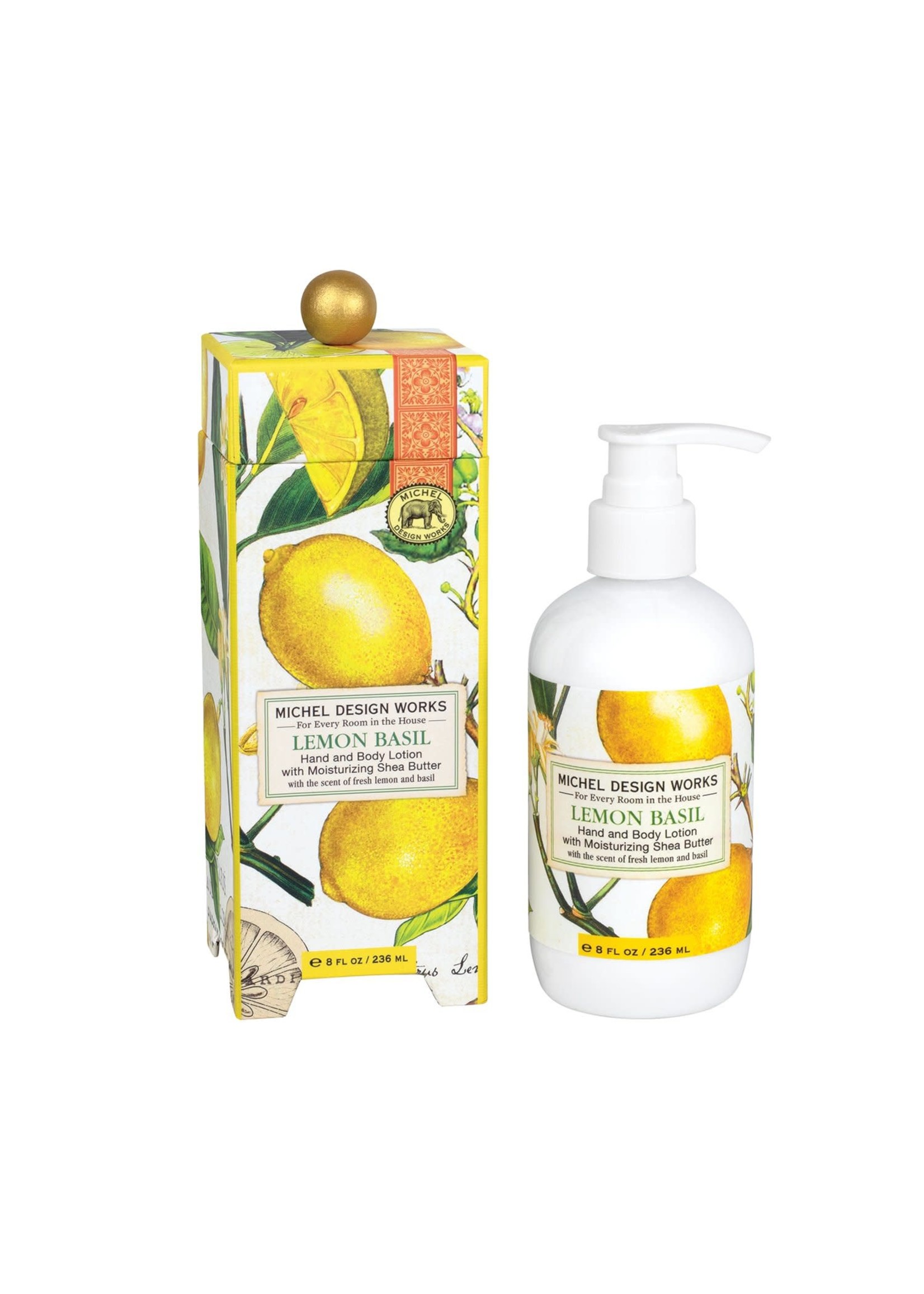 MICHELE DESIGN WORKS LEMON BASIL LOTION