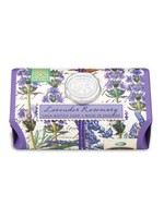 MICHELE DESIGN WORKS LAVENDER ROSEMARY LARGE BATH SOAP BAR