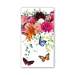 MICHELE DESIGN WORKS SWEET FLORAL MELODY HOSTESS NAPKIN