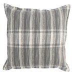 CLASSIC HOME RM KARLIE GRAY/IVORY PILLOW 22X22