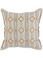 CLASSIC HOME MR BRUNO/TURMERIC GOLD 18X18 PILLOW