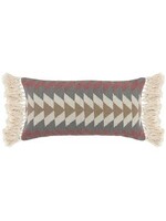 CLASSIC HOME PN KADE MAUVE PINK MULTI PILLOW 14X26