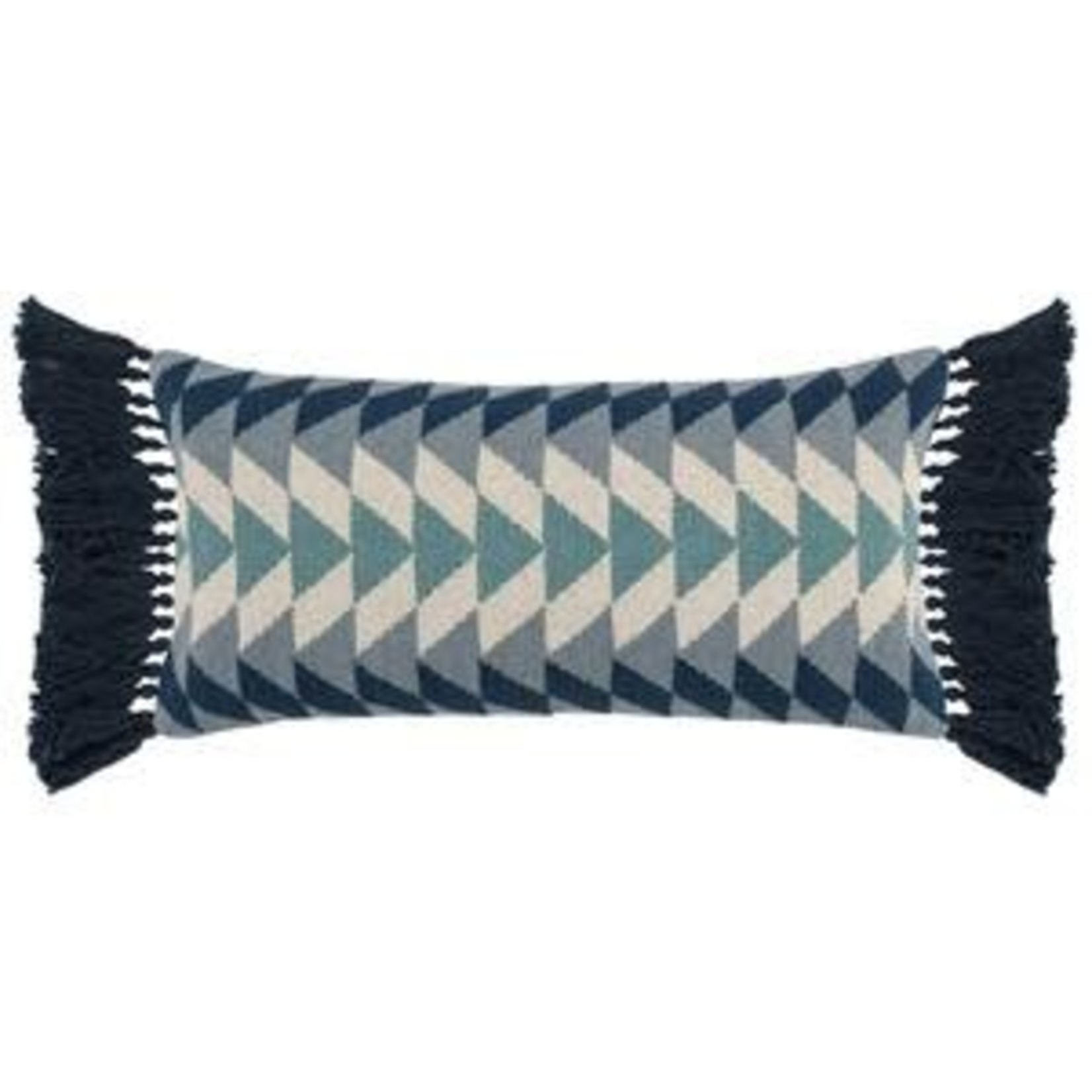 CLASSIC HOME PN KADE MIDNIGHT BLUE MULTI PILLOW 14X26