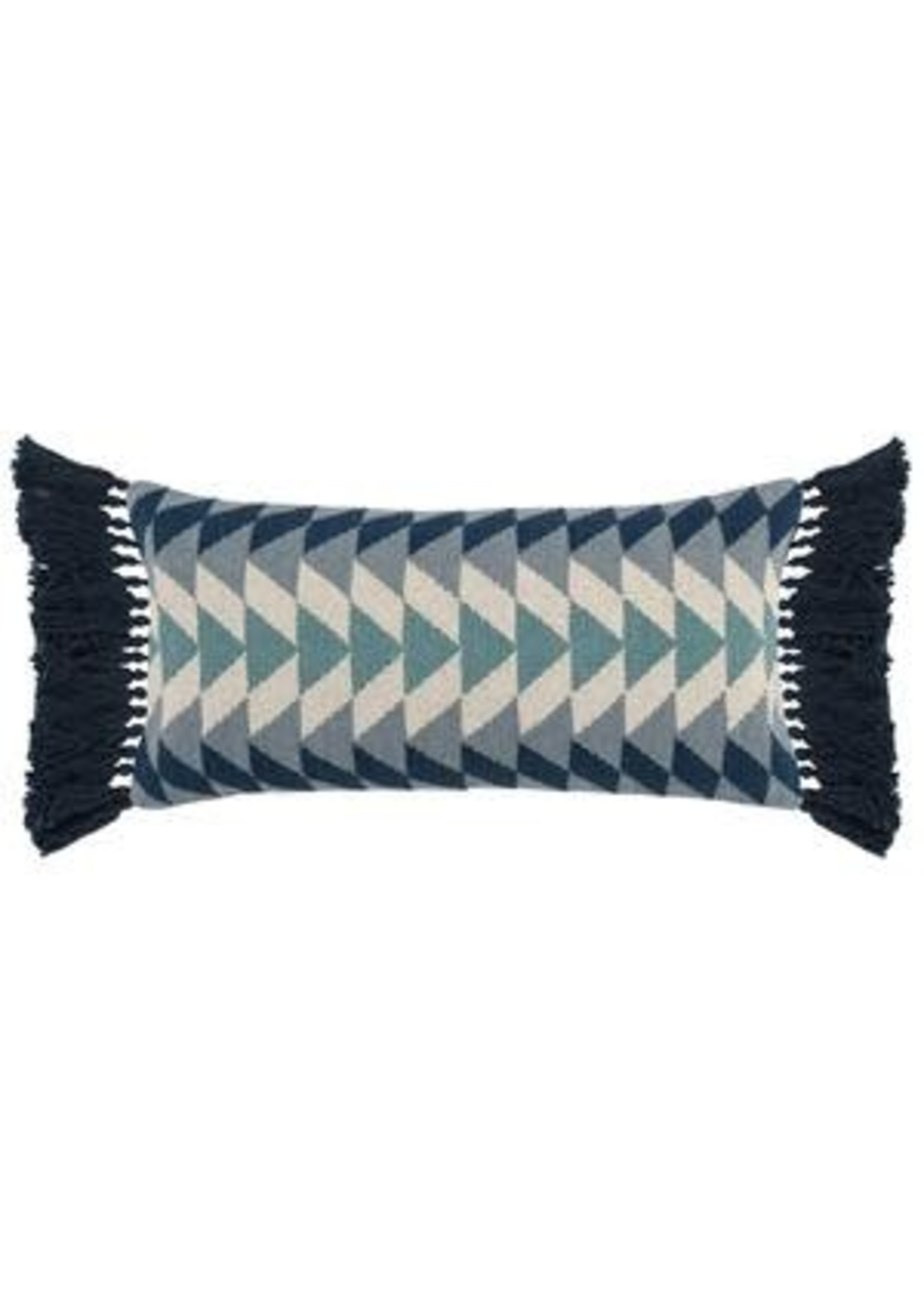 CLASSIC HOME PN KADE MIDNIGHT BLUE MULTI PILLOW 14X26