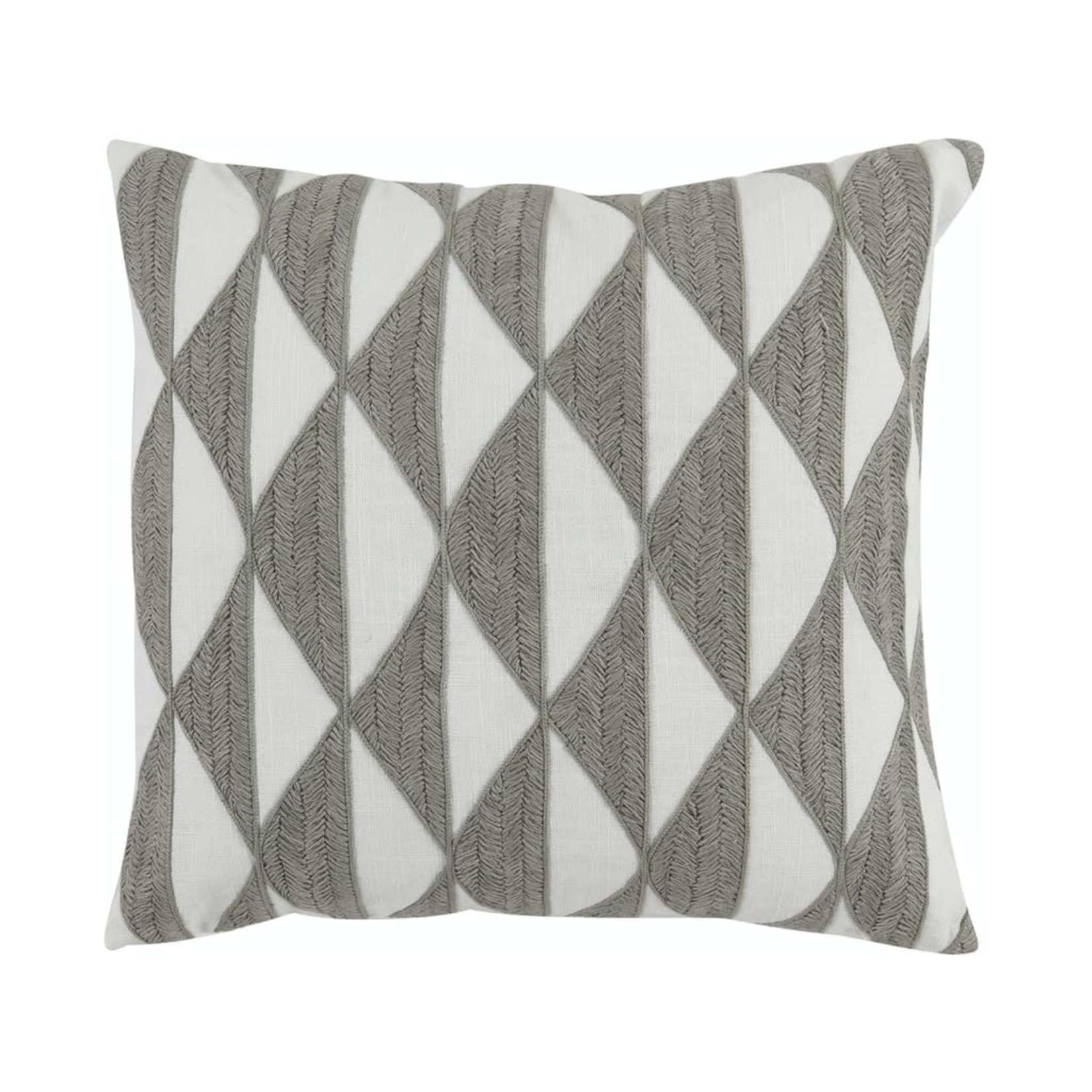 CLASSIC HOME PN COSMICO GRAY 18X18 PILLOW