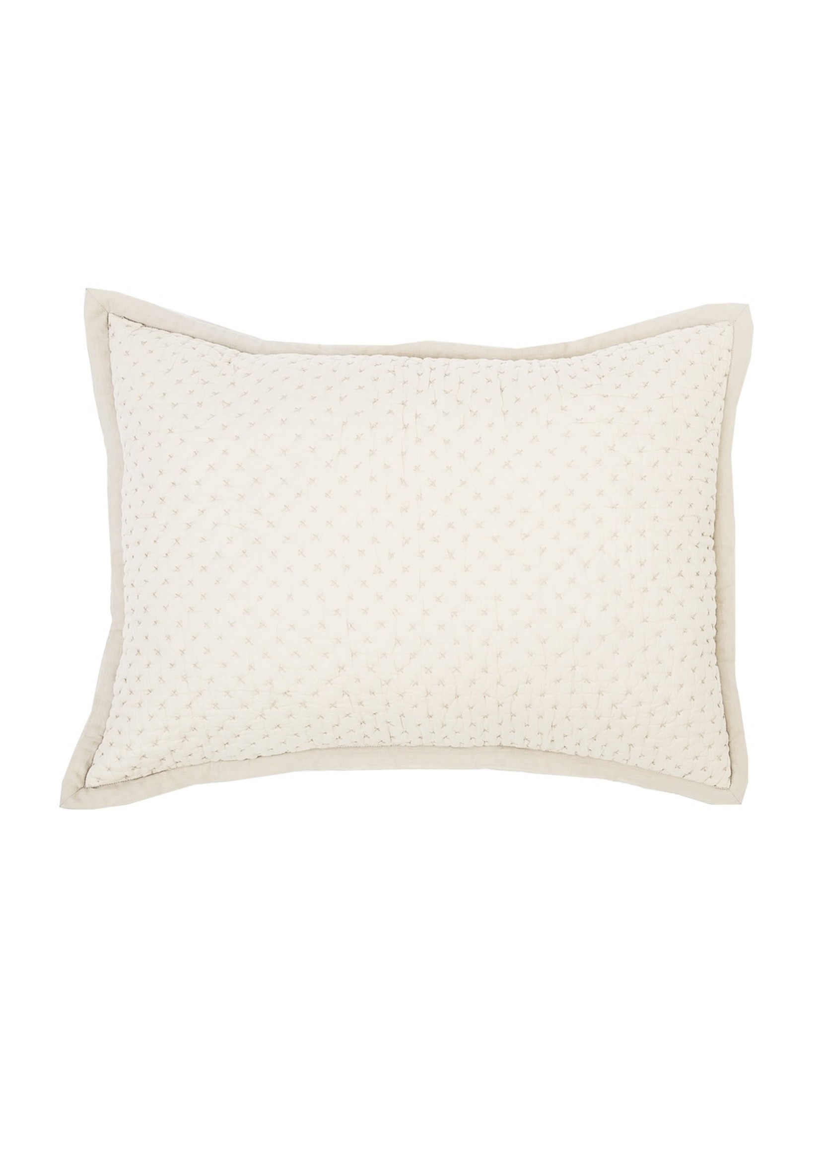 ELISABETH YORK STANDARD, MILA SHAM - ALABASTER