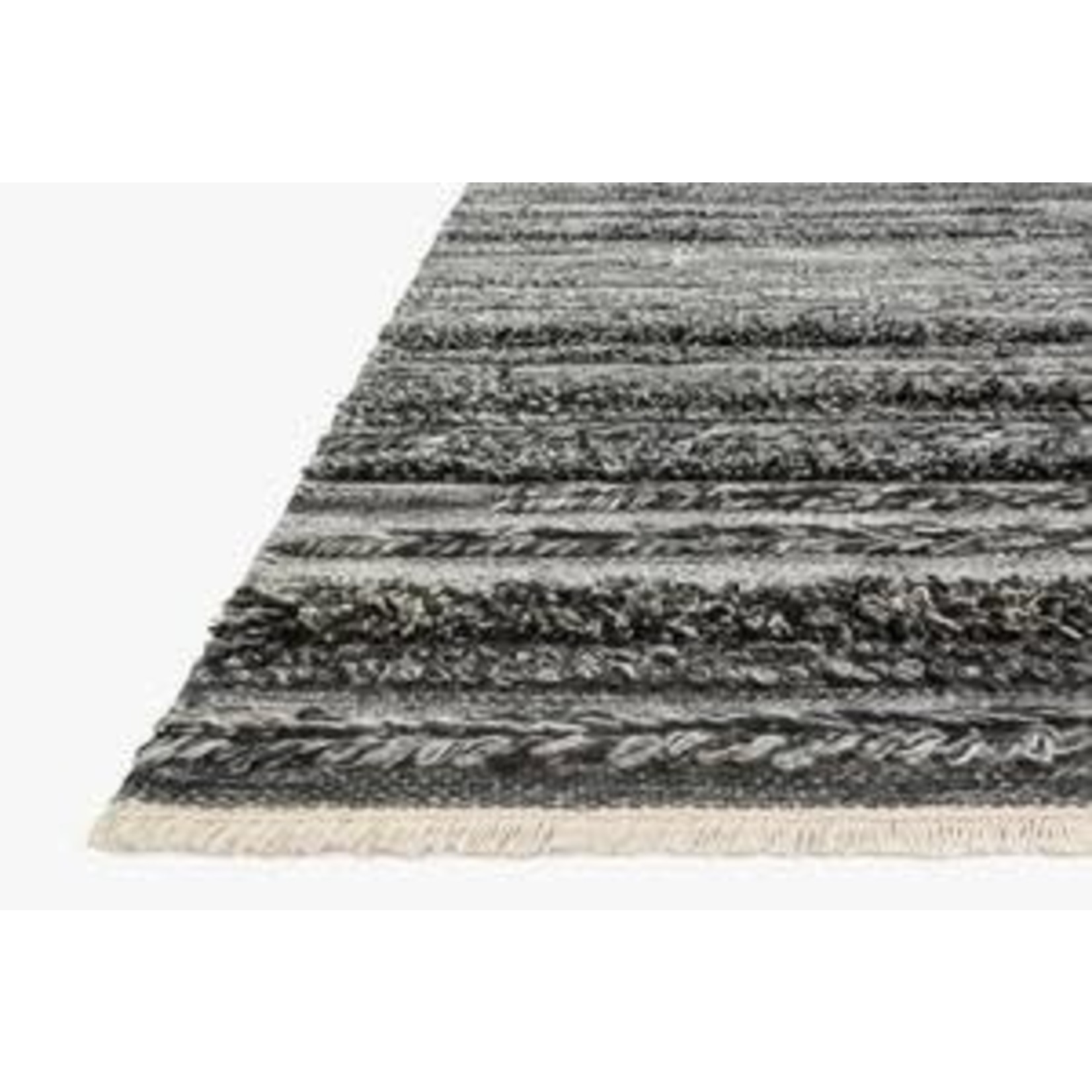 LOLOI RODEO RUG-CHARCOAL  5'6" x 8'6"