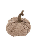 9" FABRIC PUMPKIN