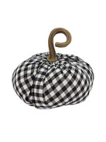 9" FABRIC PUMPKIN