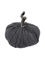7" FABRIC PUMPKIN