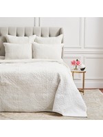 ELISABETH YORK QUEEN, VELA QUILT-IVORY
