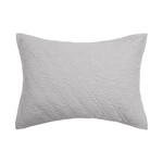 ELISABETH YORK STANDARD, EMORY  SHAM - PEWTER