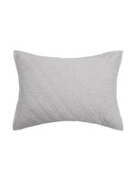 ELISABETH YORK STANDARD, EMORY  SHAM - PEWTER