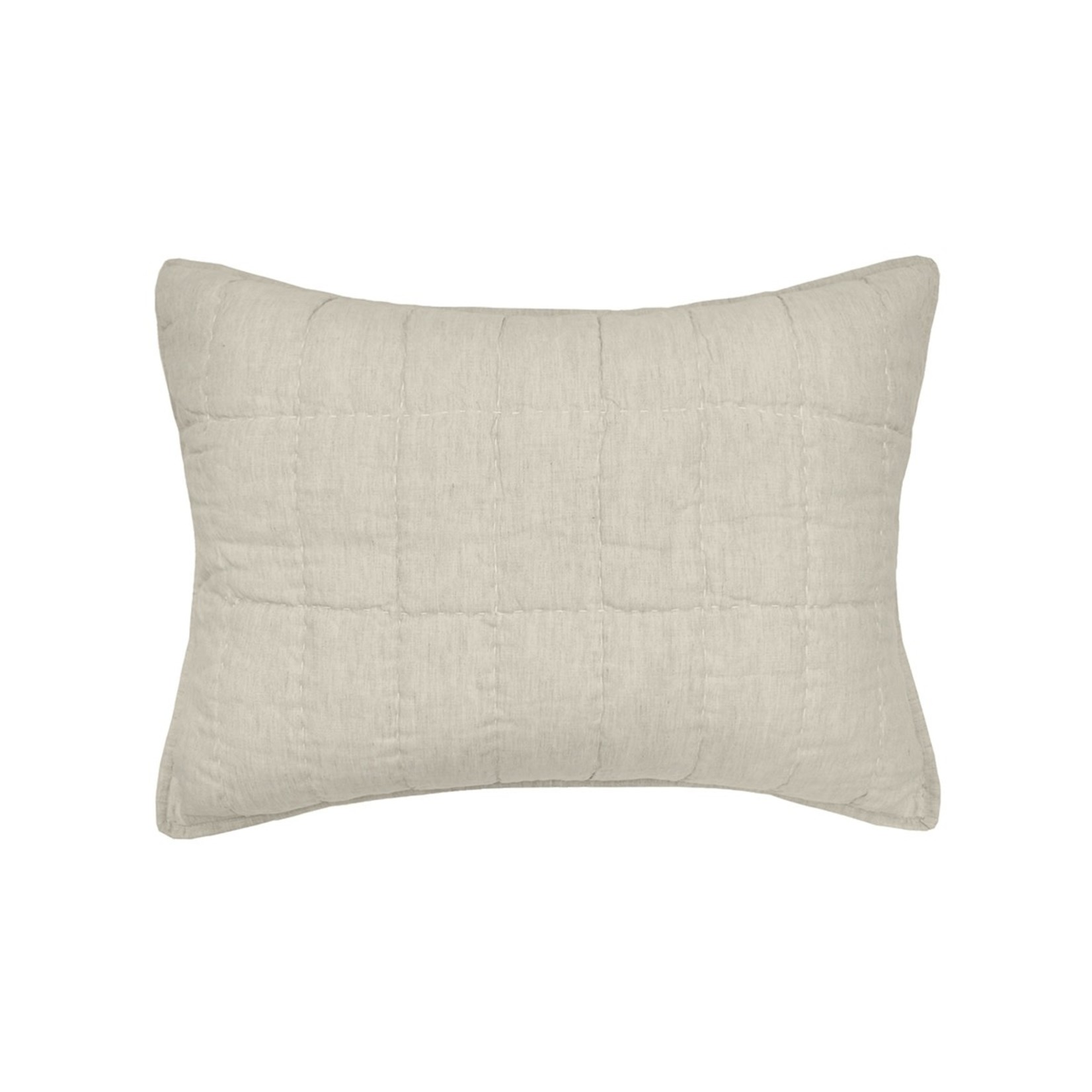 ELISABETH YORK ODINE STANDARD SHAM - NATURAL