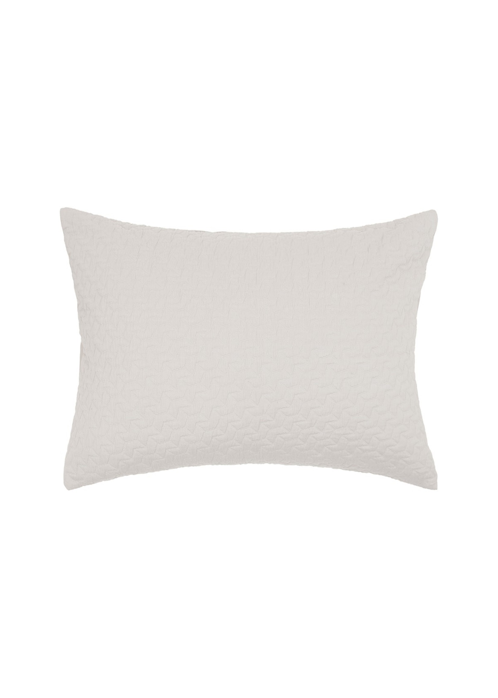ELISABETH YORK STANDARD, VANCE  SHAM - OYSTER