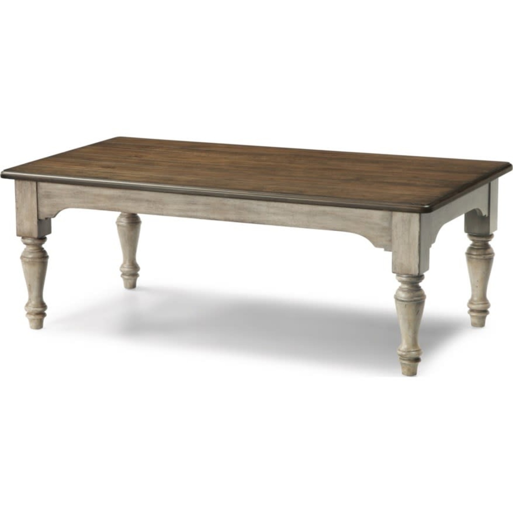 FLEXSTEEL PLYMOUTH RECTANGULAR COCKTAIL TABLE