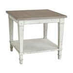 BASSETT BELLA TWO TONE BUNCHING COCKTAIL TABLE