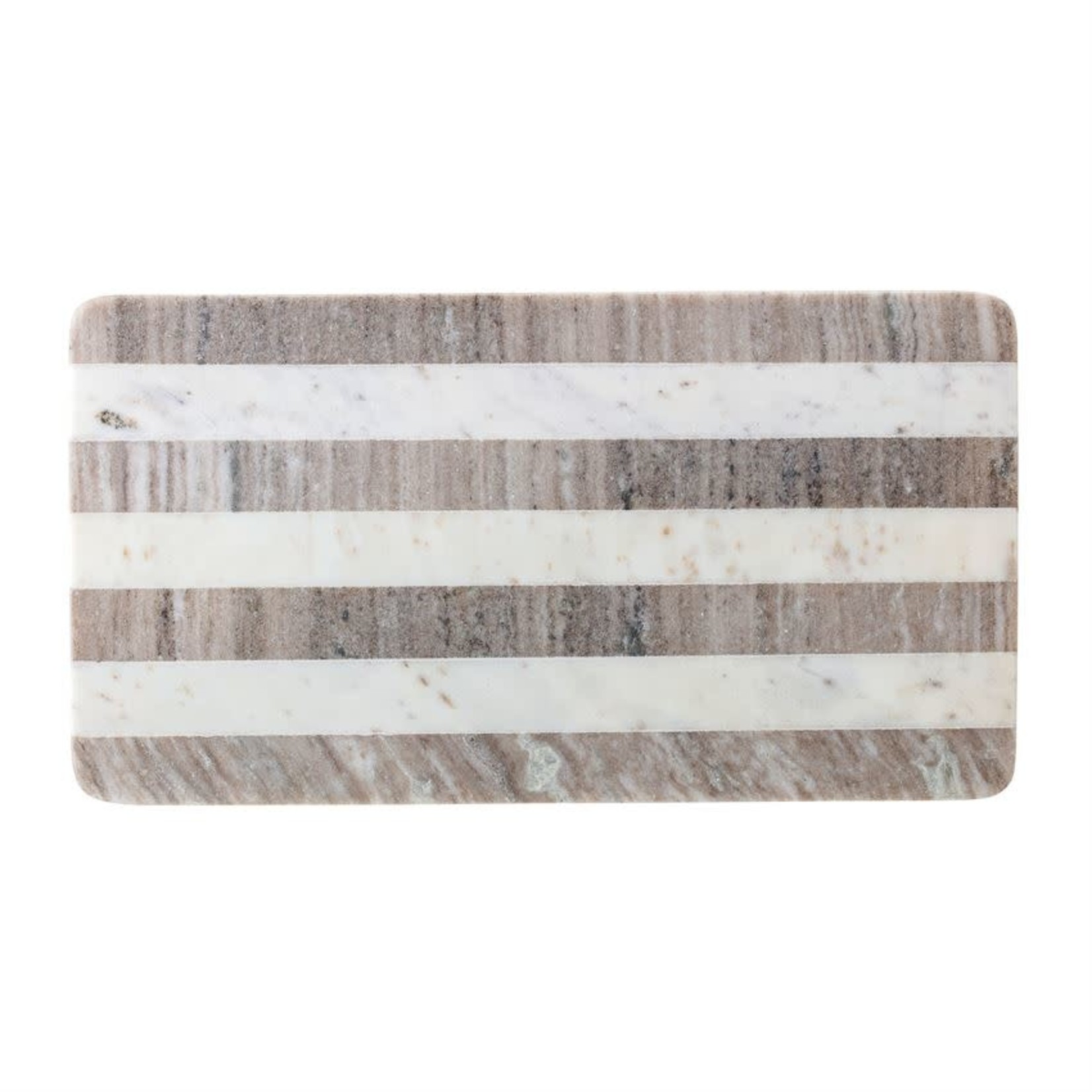 BLOOMINGVILLE MARBLE TRAY CUTTING BOARD
