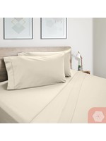 DREAMFIT TWIN, MICROFIBER  SHEET SET- BONE