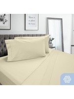 DREAMFIT SPLIT HEAD QUEEN, PIMA COTTON SHEET SET- LINEN