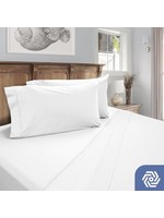 DREAMFIT QUEEN, EGYPTIAN COTTON  SHEET SET -SNOWFLAKE