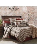 HIEND ACCENTS SUPER QUEEN, SILVERADO 4PC BEDDING SET