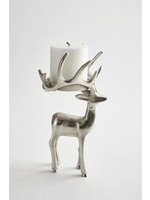STANDING REINDEER CANDLE HOLDER