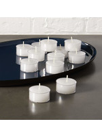 TEALIGHTS/SET 12, WHITE