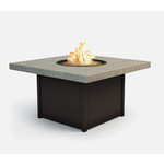 HOMECREST STONEGATE 42" SQUARE CHAT FIRE TABLE