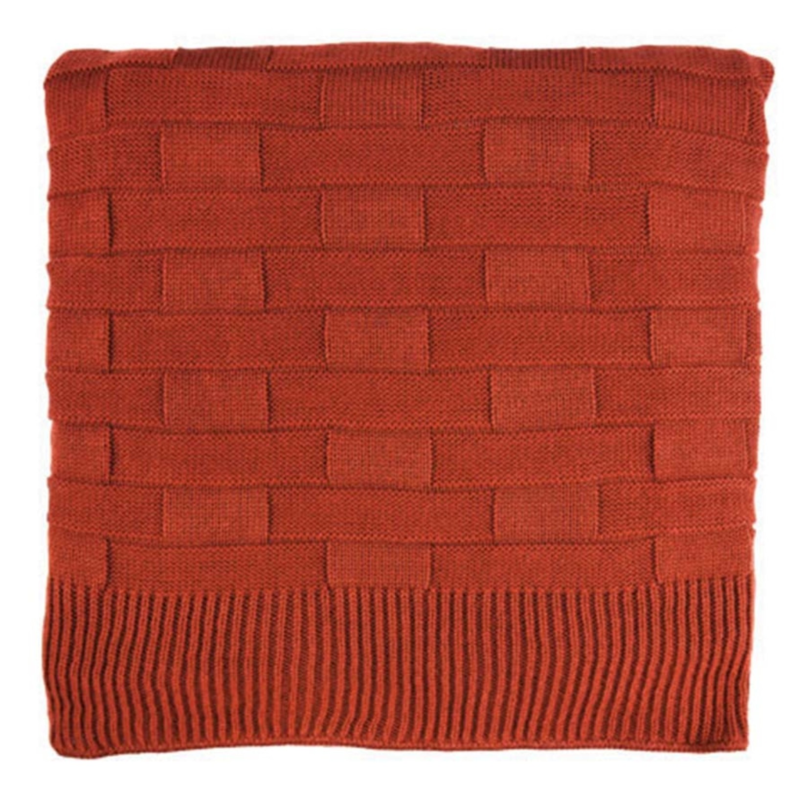 BEDFORD COTTAGE BARRINGTON RUST THROW 50 x 60