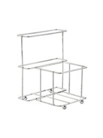 MICHELE DESIGN WORKS FOAMING SOAP AND HOSTESS NAPKIN HOLDER