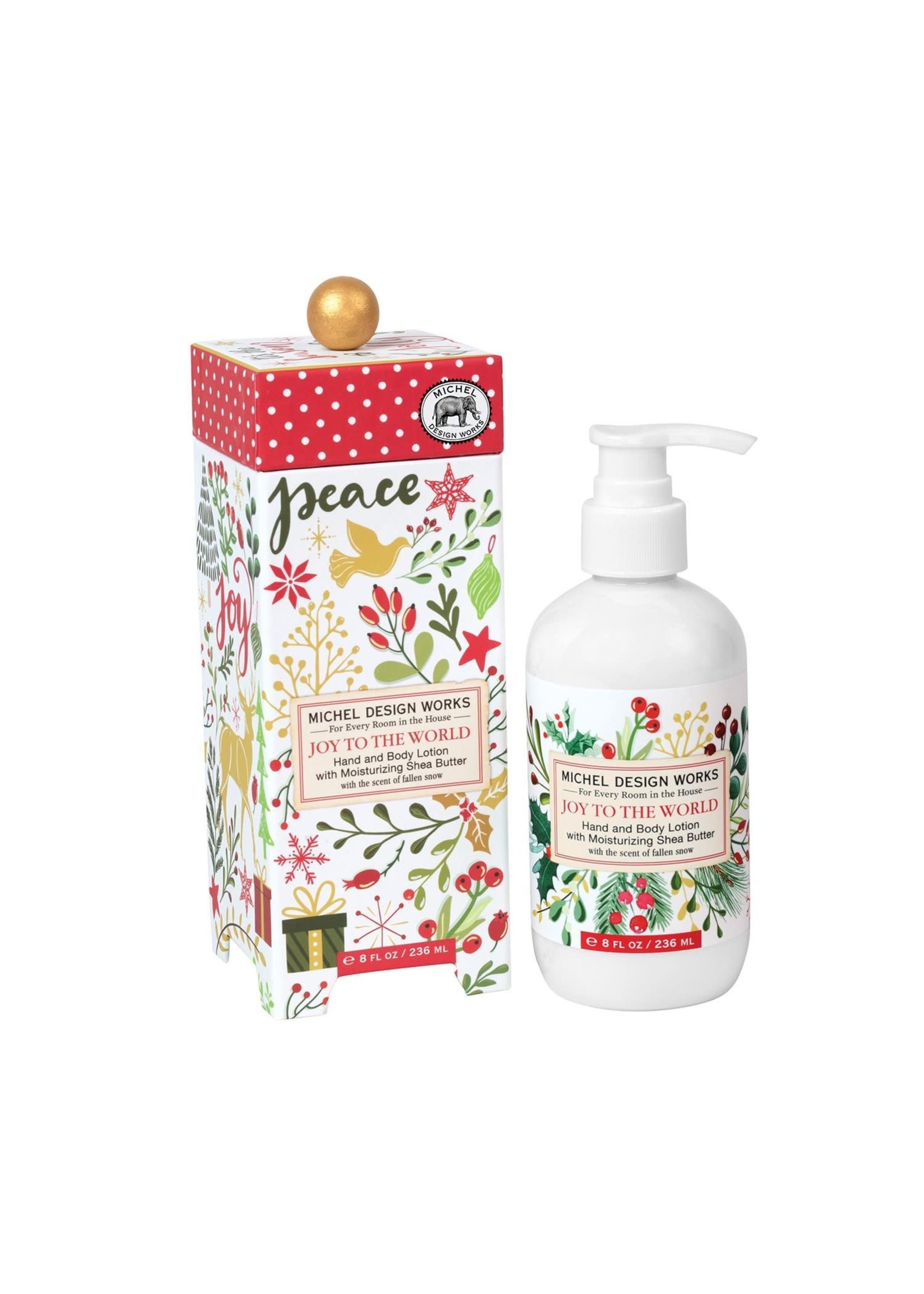 MICHELE DESIGN WORKS JOY TO THE WORLD LOTION
