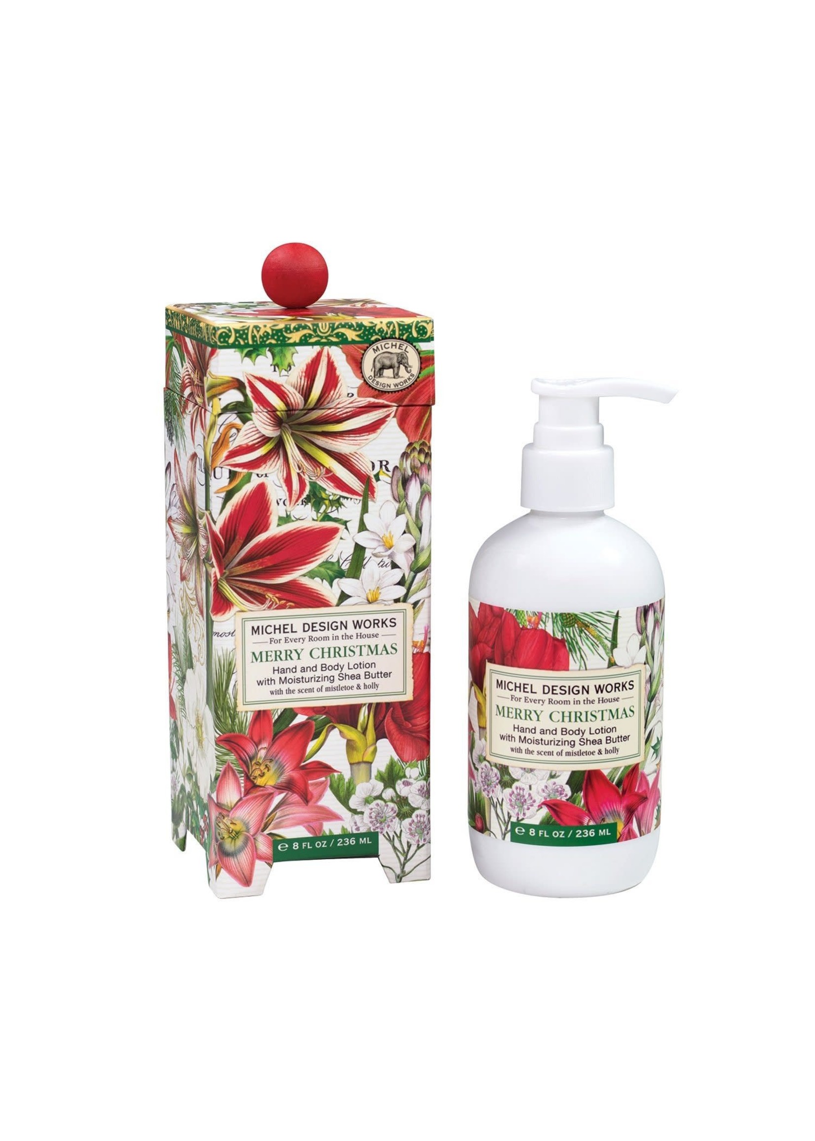 MICHELE DESIGN WORKS MERRY CHRISTMAS LOTION