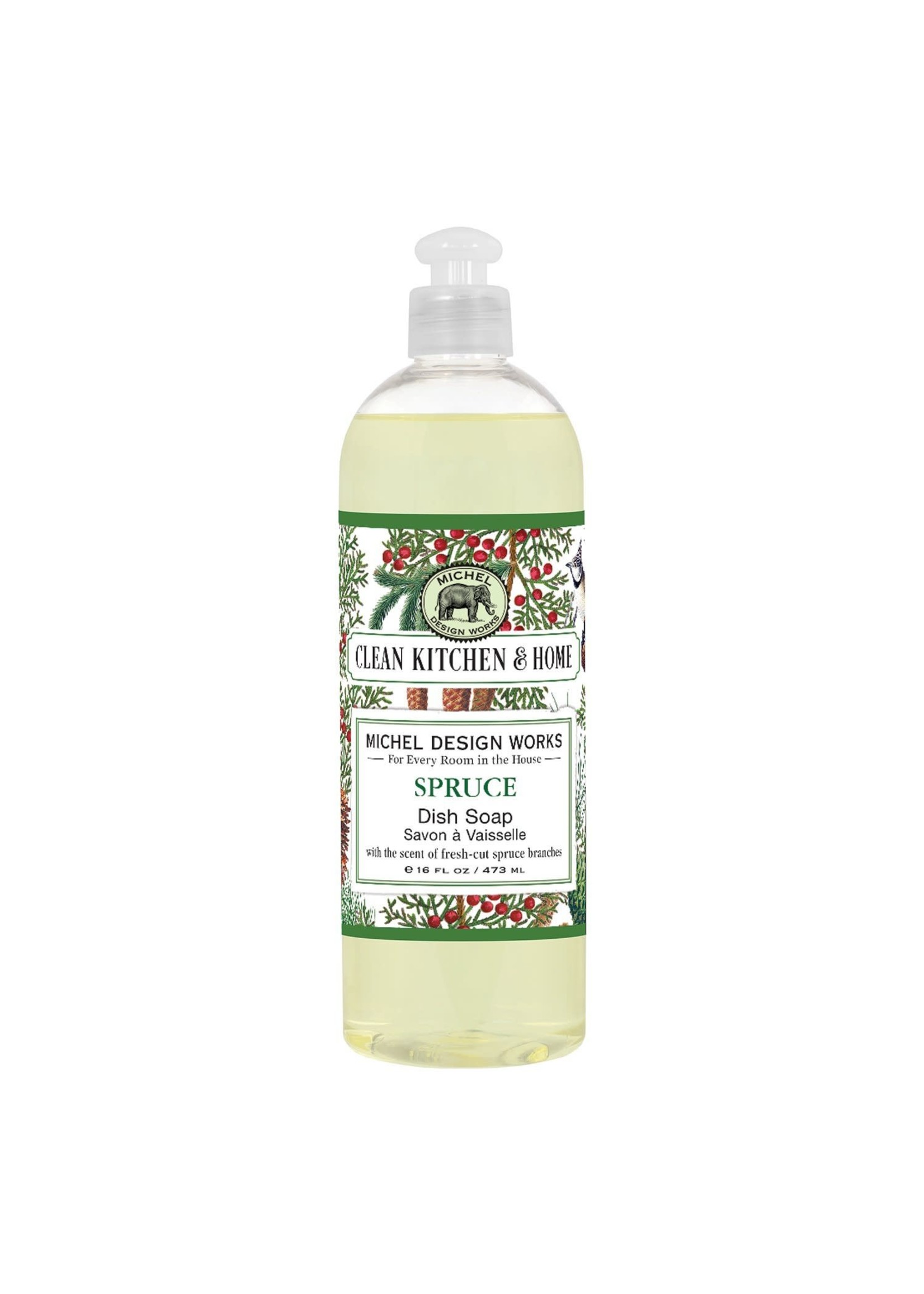 MICHELE DESIGN WORKS SPRUCE DISH SOAP