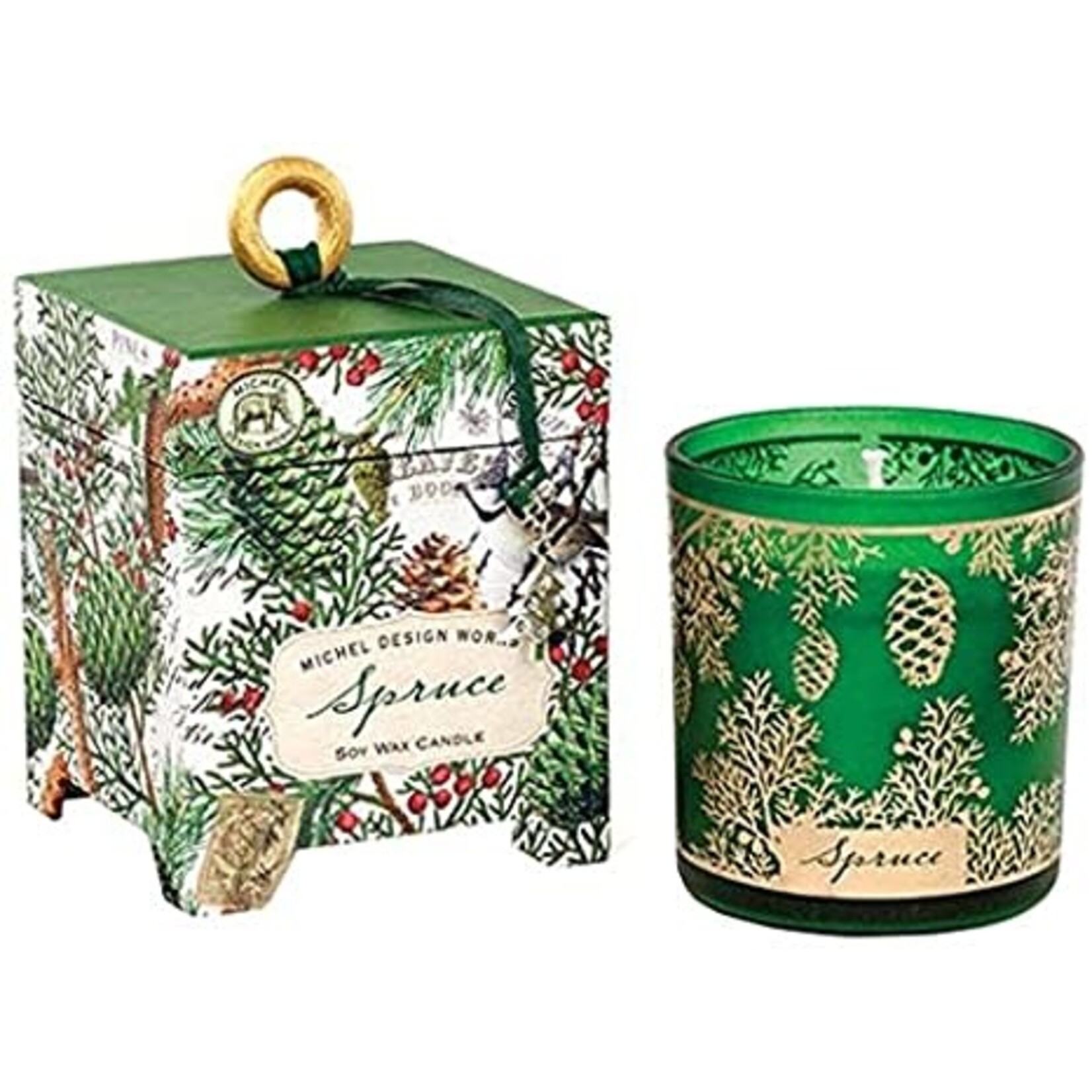 MICHELE DESIGN WORKS SPRUCE SOY WAX CANDLE