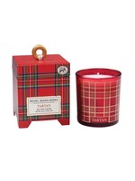 MICHELE DESIGN WORKS TARTAN SOY WAX CANDLE