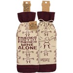 PRIMITIVES BY KATHY WINE ALONE BOTTLE COVER